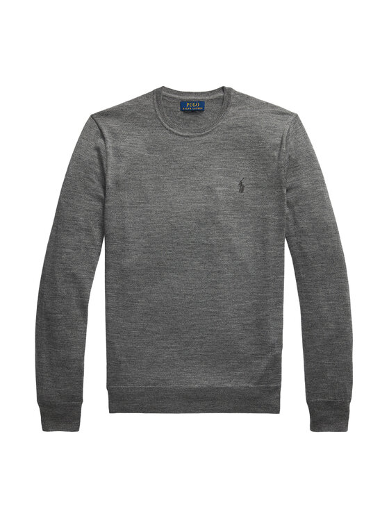 Polo Ralph Lauren Polo Ralph Lauren Sweter 710946143002 Szary Slim Fit