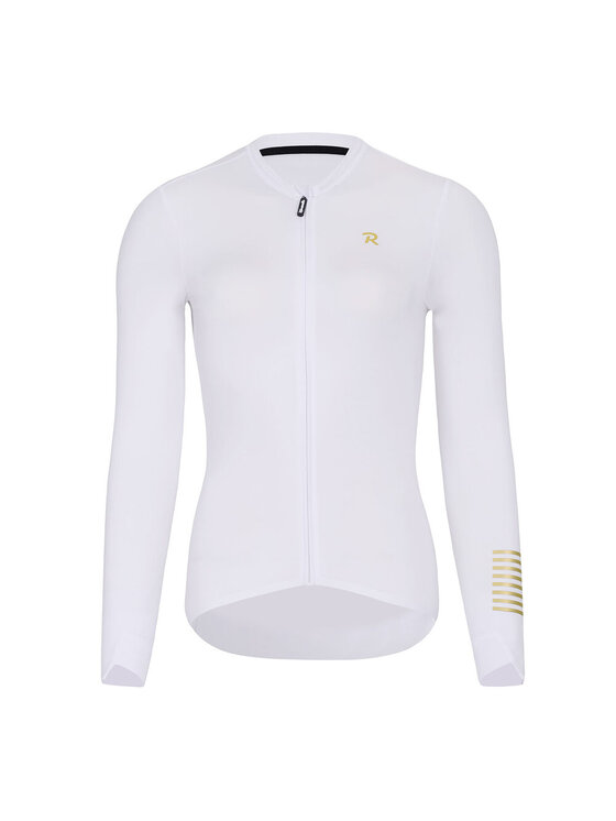 Rivanelle Rivanelle Koszulka rowerowa VICTORIOUS GOLD ELITE Biały Narrow Fit