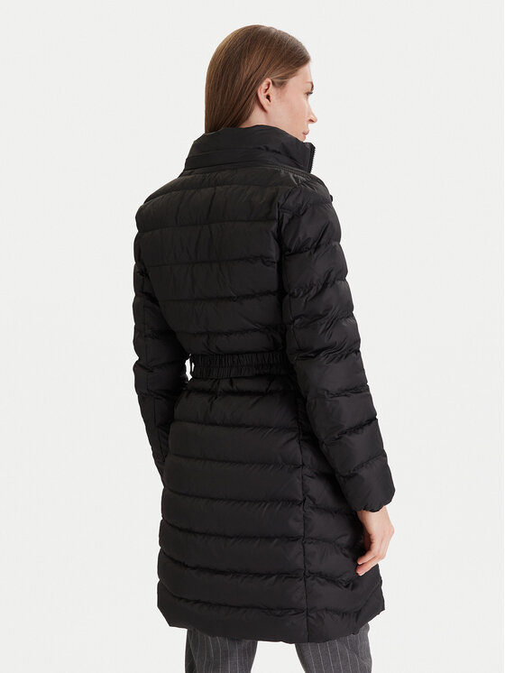Geox Geox Vatovaná bunda Catria W5626F T3152 F9000 Čierna Slim Fit