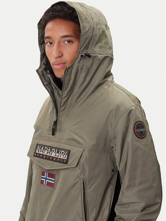 Napapijri Napapijri Μπουφάν anorak Rainforest Next NP0A4IB9 Χακί Regular Fit