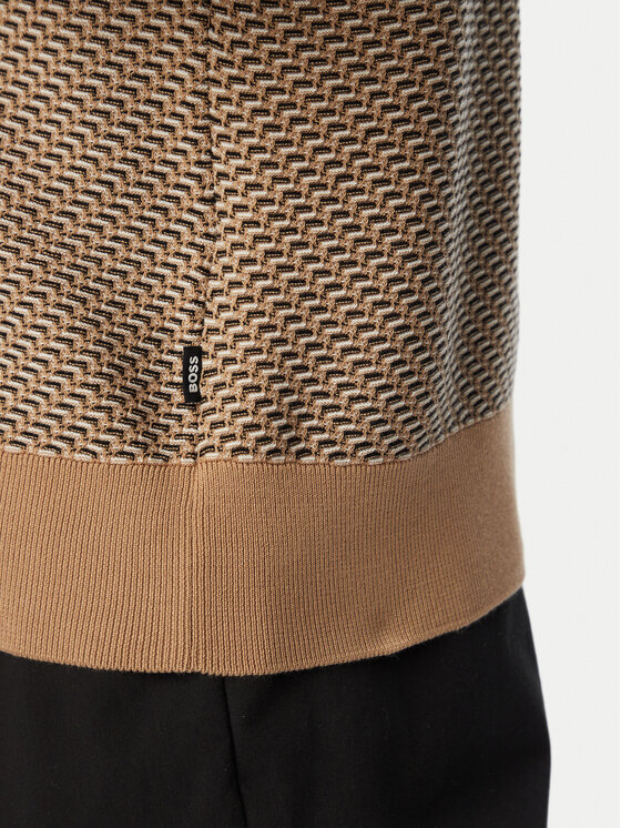 BOSS BOSS Maglione H-Lofranco 50565565 Beige Regular Fit