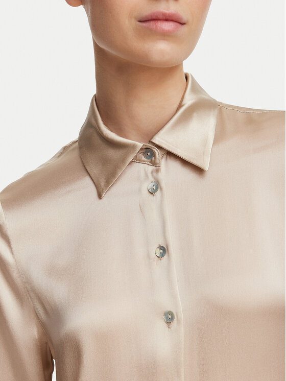 Marella Marella Hemd Alfio 2623116045 Beige Regular Fit