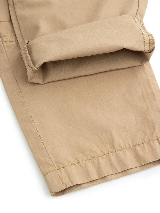 Coccodrillo Coccodrillo Bavlnené nohavice WC5119101MBK Hnedá Regular Fit