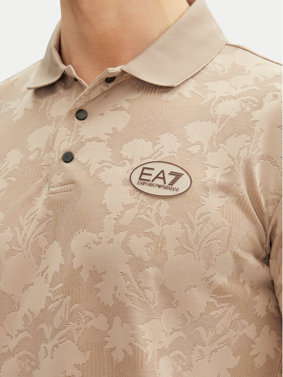 EA7 Emporio Armani EA7 Emporio Armani Polo majica 7M000049 AF13917 U6155 Bež Slim Fit