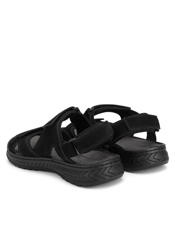 Lanetti Lanetti Sandale TEREK-02 MBS Negru