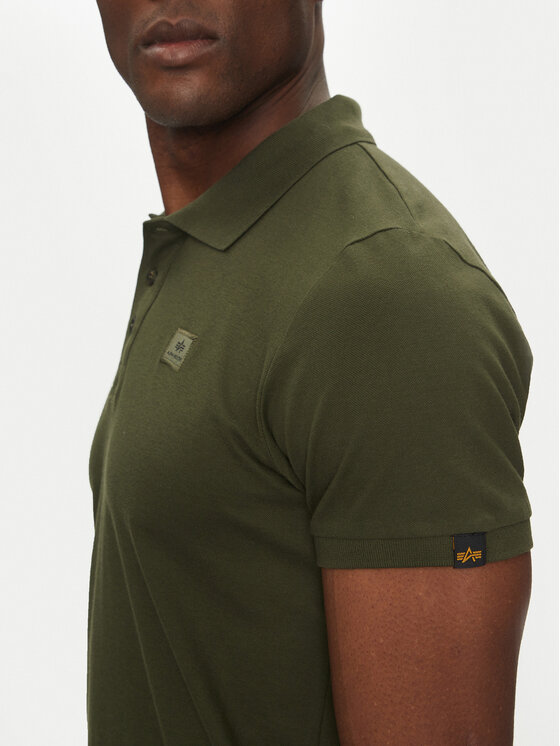Alpha Industries Alpha Industries Polokošeľa AI.136600-257-XXL Zelená Regular Fit