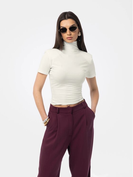 MANDRAGORA MANDRAGORA Blusa Ablo Crema Regular Fit