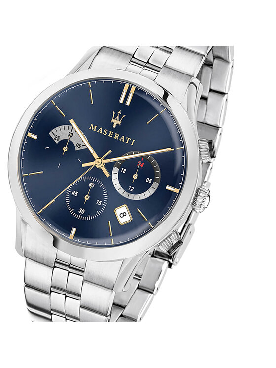 Maserati Maserati Zegarek R8873633001 Srebrny