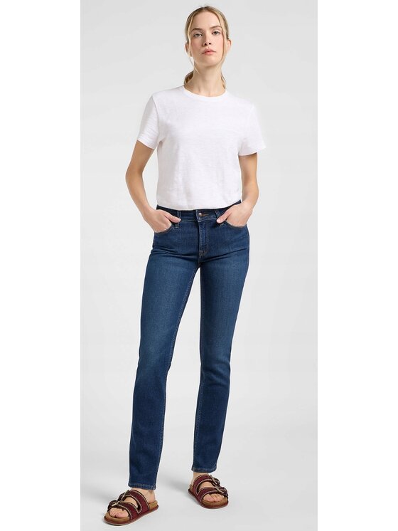 Lee Lee Jeansy Elly Niebieski Slim Fit