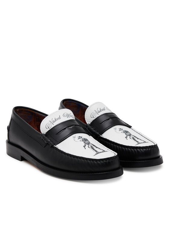 Naked Wolfe Naked Wolfe Mokassins Riviera Schwarz