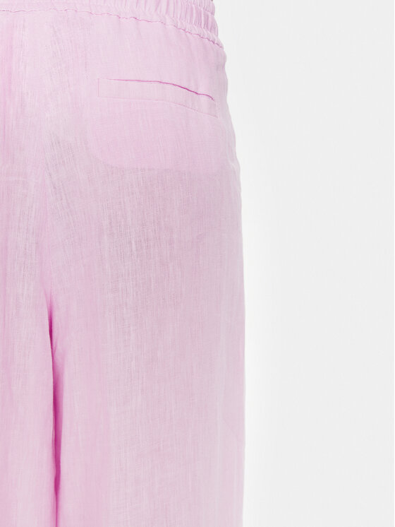 Marella Marella Pantaloni di tessuto Apogeo 2413131084 Rosa Regular Fit