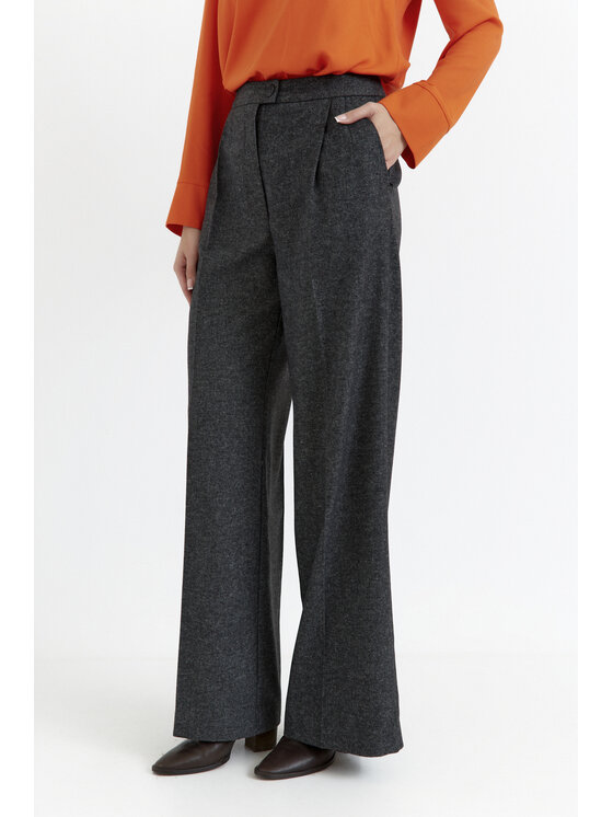 Stylove Stylove Kuloty S387 Szary Baggy Fit
