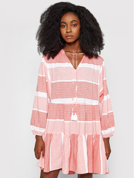 Seafolly Seafolly Rochie de vară Pacific Jacquard 54477-DR Roșu Relaxed Fit