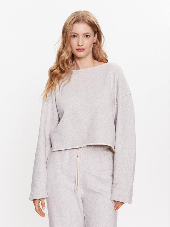 American Vintage American Vintage Felpa Kodytown KOD03AH23 Grigio Relaxed Fit