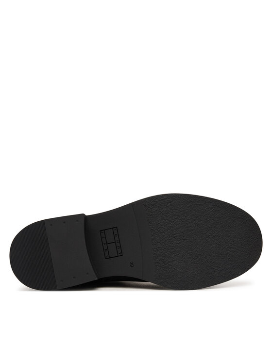 Tommy Jeans Tommy Jeans Botine Tjw Soft Sole Chelsea Boots Lth EN0EN03080 Negru