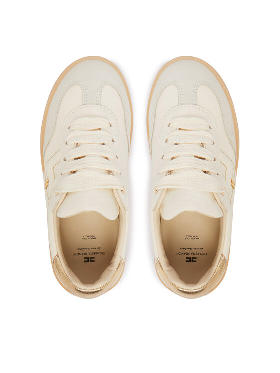 Elisabetta Franchi Elisabetta Franchi Sneakersy F4A9-E0510-1877 Béžová