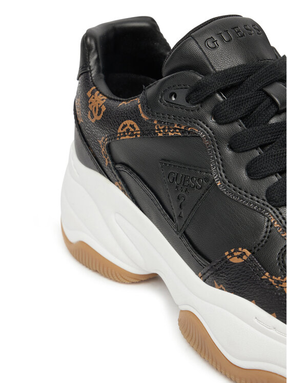 Guess Guess Sneakersy FLTHPY FAL12 Čierna