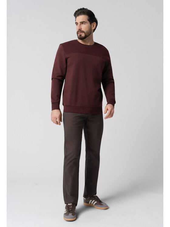Volcano Volcano Bluza B-LEO Fioletowy Regular Fit