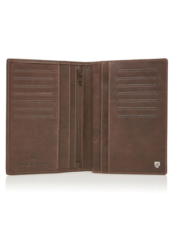 Castelijn & Beerens Castelijn & Beerens Etui na karty kredytowe 219682 Brązowy