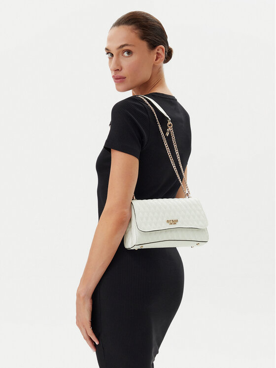 Guess Guess Дамска чанта HWGG96 26210 Бял