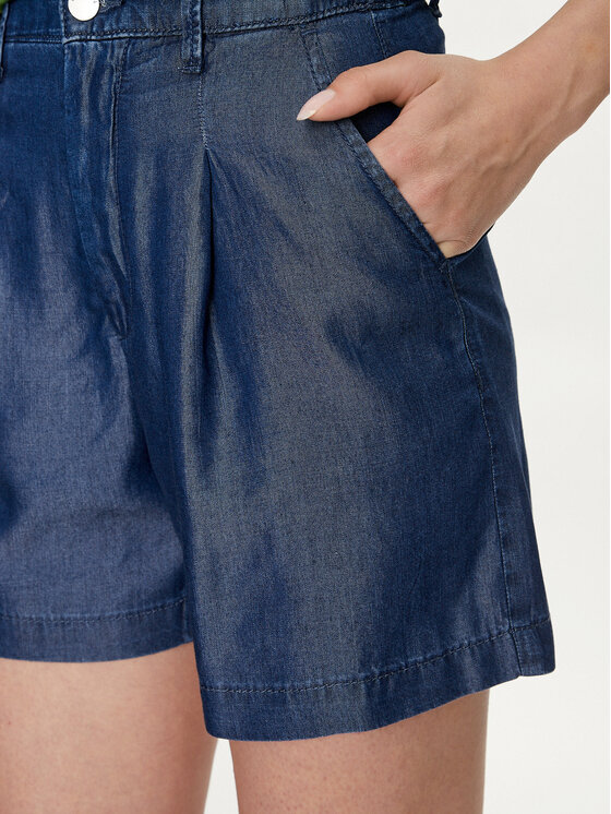 United Colors Of Benetton United Colors Of Benetton Szorty materiałowe 4KHND9016 Granatowy Relaxed Fit