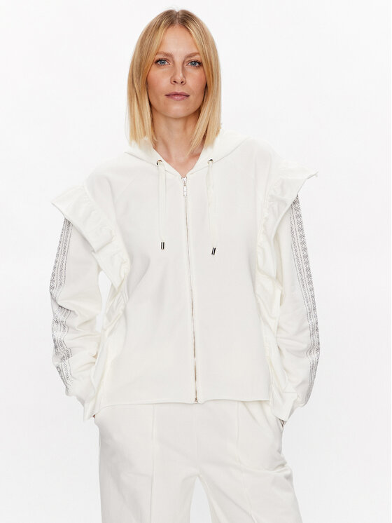 Női Pulóver Liu Jo Sport, Méret: S, Fehér, TA3233 F0090