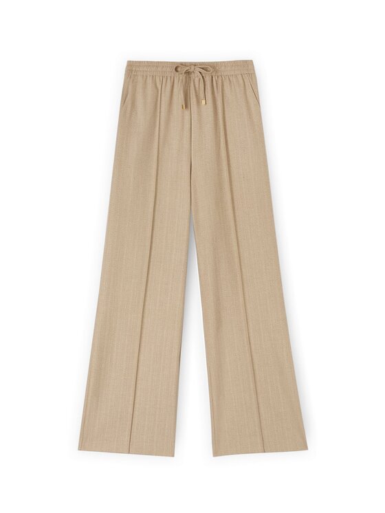 Motivi Motivi Pantaloni di tessuto P009W000840N0S2 Écru Over Fit