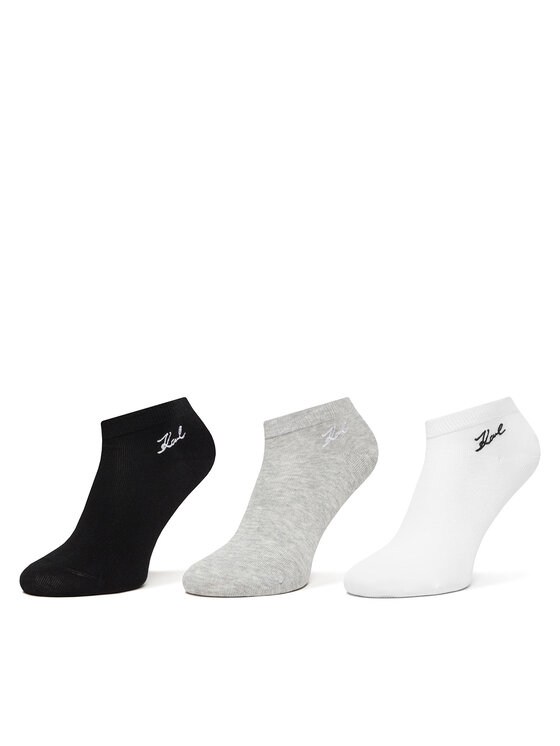 KARL LAGERFELD KARL LAGERFELD Kratke nogavice A4W47034 Pisana