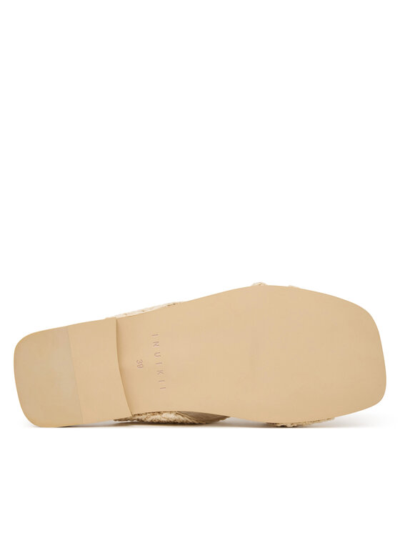 Inuikii Inuikii Natikače Woven Crossed Stones 1004.003.0611 Svijetlo bež