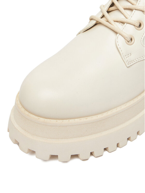 DeeZee DeeZee Schnürschuhe 13295-13 Écru