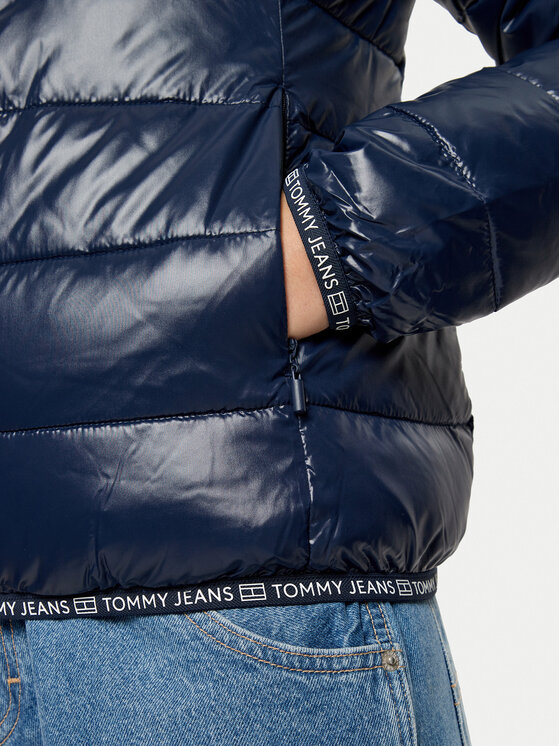 Tommy Jeans Tommy Jeans Zimska jakna Essential DW0DW19312 Tamnoplava Regular Fit