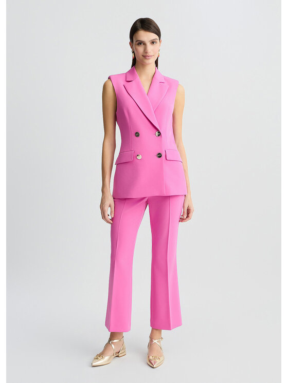 Liu Jo Liu Jo Pantalone da abito CA5094T2200X045A Rosa Regular Fit