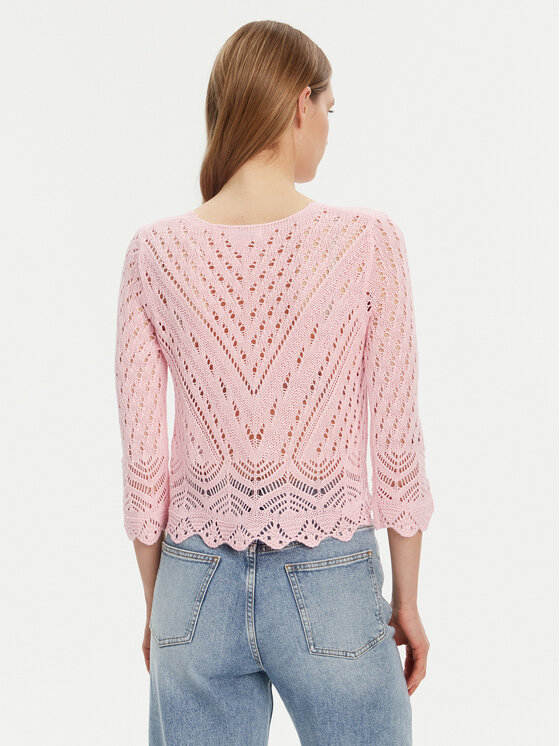 JDY JDY Sweter New Sun 15212788 Różowy Regular Fit