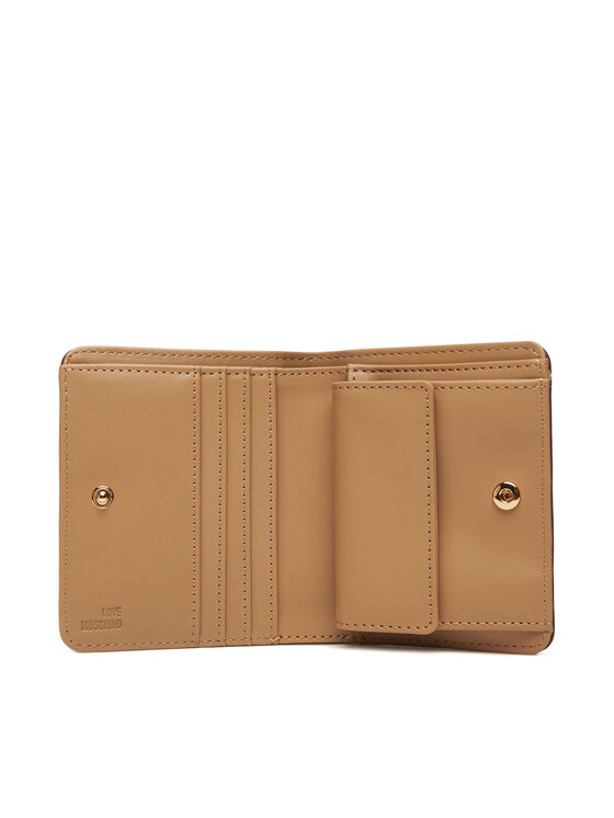 LOVE MOSCHINO LOVE MOSCHINO Малък дамски портфейл JC5612PP1NKD0552 Бордо