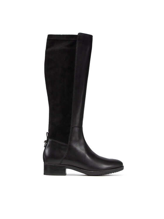 Geox Černá Kozačky