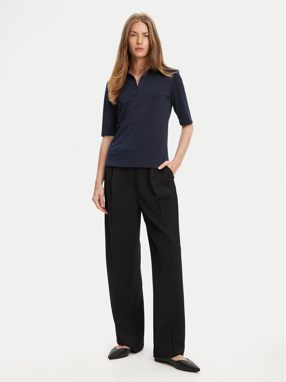 Calvin Klein Calvin Klein Polo LV044C221G Granatowy Slim Fit