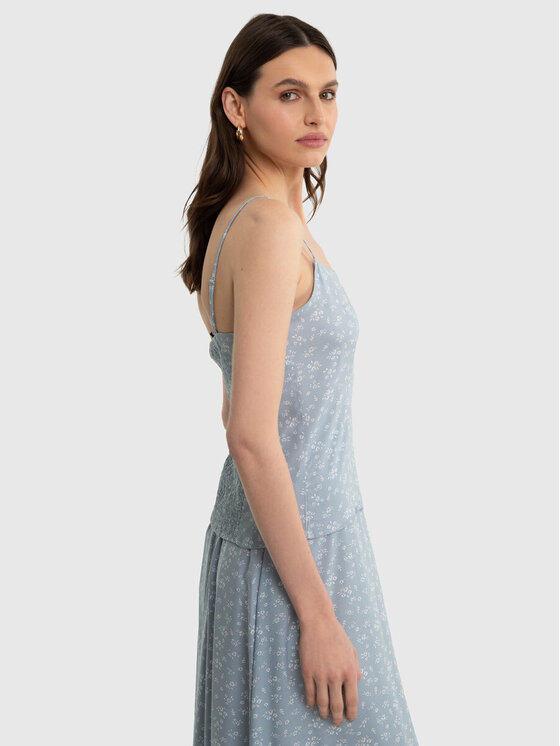 BIG STAR BIG STAR Top FIRONA_400_140 Niebieski Basic Fit