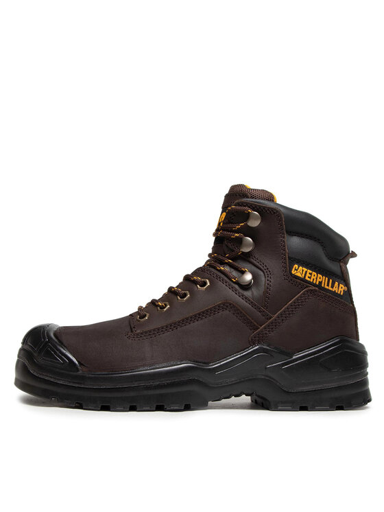 CATerpillar CATerpillar Schnürstiefeletten Striver Bump St S3 P725098 Braun