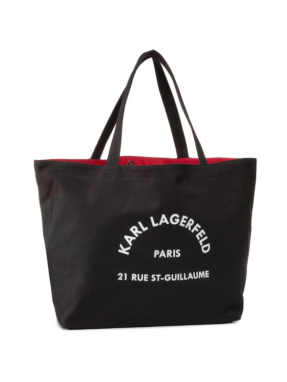 Geantă KARL LAGERFELD 201W3138 Negru