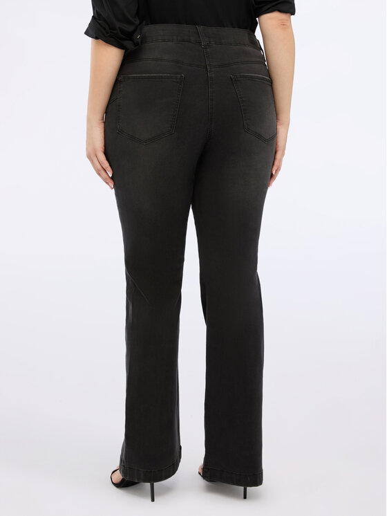 Fiorella Rubino Fiorella Rubino Jeans P402T104938N023 Grigio Flare Fit