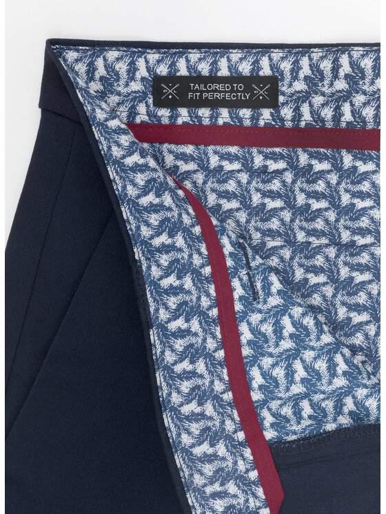 Pako Lorente Pako Lorente Szorty materiałowe P21SF-WS-001 Granatowy Regular Fit