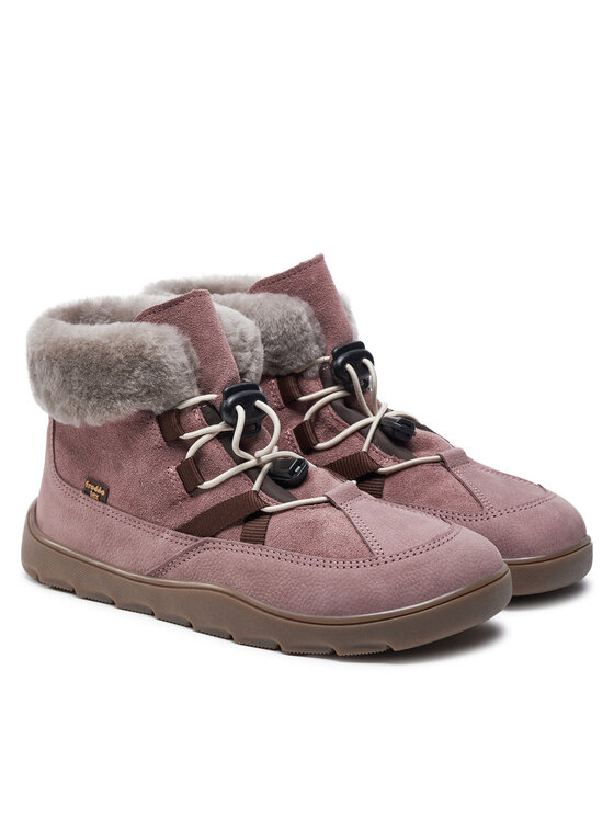 Froddo Froddo Kotníková obuv Zeru Tex Cosy Barefoot G3110258-4 D Růžová