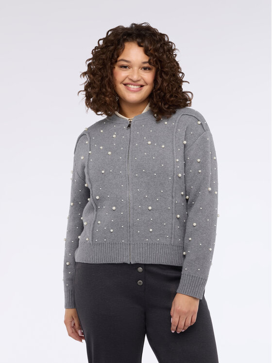 Fiorella Rubino Fiorella Rubino Maglione M093L008366N013 Grigio Regular Fit