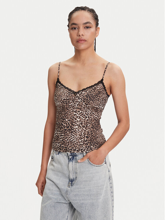 Miss Sixty Miss Sixty Felső 6S1SJ54300 Barna Slim Fit
