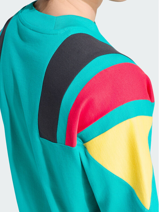 adidas adidas Koszulka techniczna 169118 Zielony Loose Fit