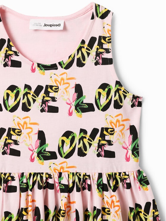 Desigual Desigual Hétköznapi ruha 23SGVK11 Rózsaszín Regular Fit