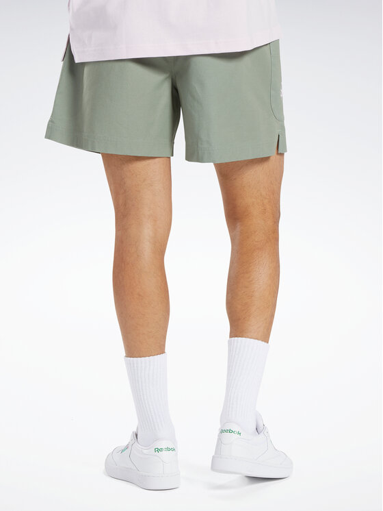 Reebok Reebok Szorty sportowe Classics Skateboard Shorts HS9185 Zielony