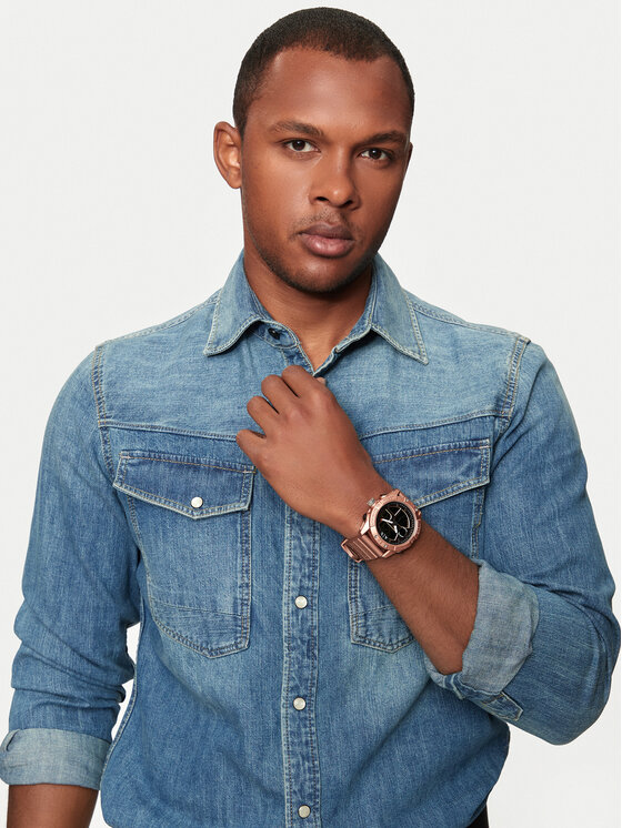 Armani Exchange Armani Exchange Pulkstenis AX2967 Zelta
