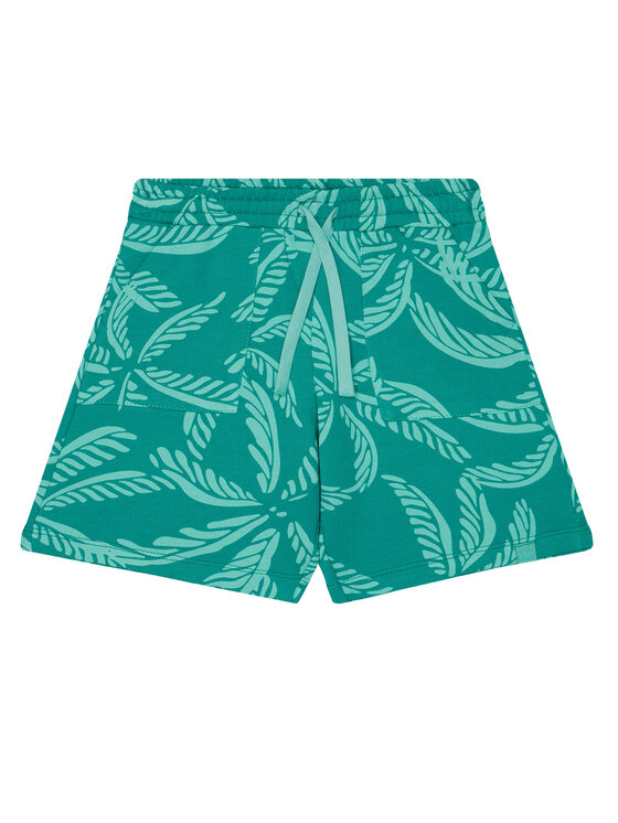 United Colors Of Benetton Szorty sportowe 32IEG901Y Zielony Regular Fit