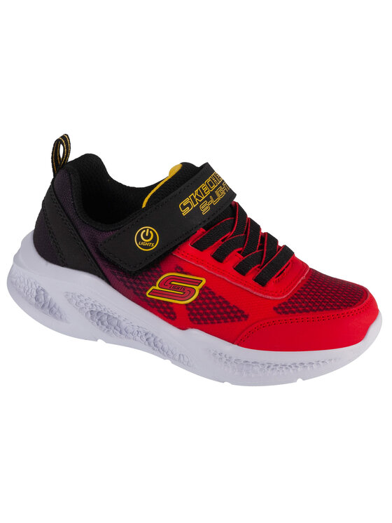 Skechers Skechers Sneakersy Skechers Meteor-Lights - Krendox Czerwony